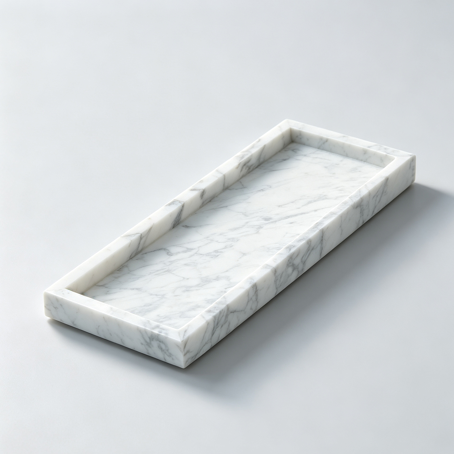 Handmade Marble Tray, Natural Stone Serving Tray, Coffee Table Decor, Luxury Kitchen Accessories, Decorative Marble Tray, Home Decor Gift